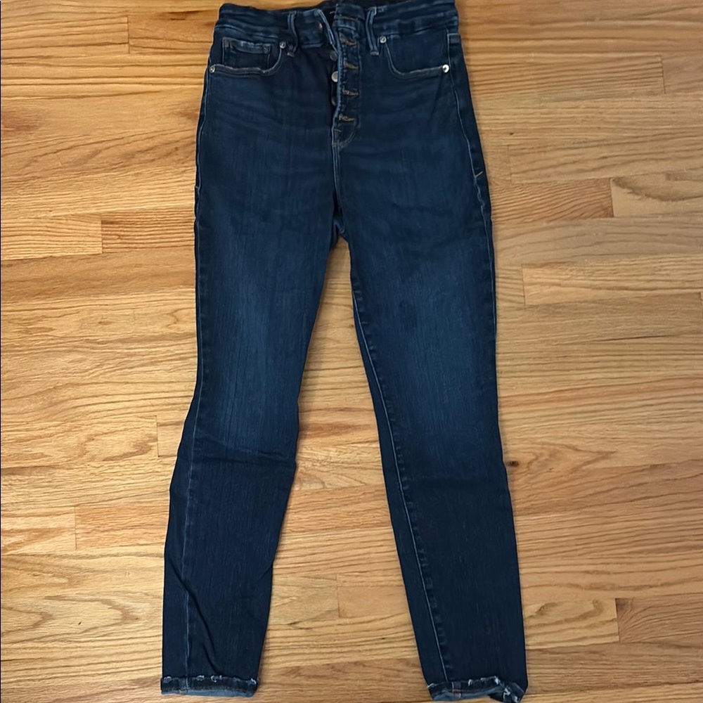 Good American Blue Skinny Jeans